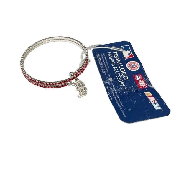 Boston Red Sox Baseball Fashion Bracelet - Picture 1 of 3